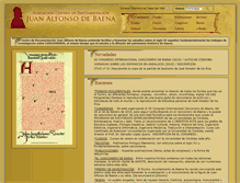 Tablet Screenshot of juanalfonsodebaena.org